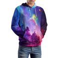 thumbnail image 5 of Galaxy Nebula Dream Men's Women New Sweatshirt Hoodie Men's Plus Size Sweatshirt Hooded Sweatshirt 3d Printed Street Men's Cloth, 5 of 6