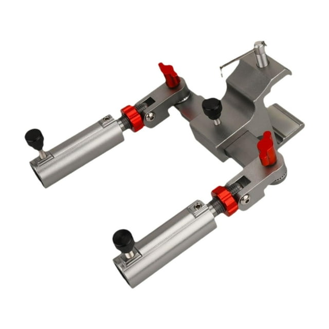 Soporte para caña de pescar, soporte para torreta, diseño giratorio de 360 degree, accesorios para estación de pesca ajustables, soporte para caña de Gris
