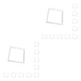 thumbnail image 3 of Ounissouiy 10X caja de almacenamiento caja de anillo transparente ahorro de espacio accesorios de tienda multiusos bandeja de exhibición Blanco 5*5*2cm 2piezas, 3 of 6