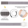thumbnail image 3 of YUNOVA AirTag Bracelet for Kids, Apple Air Tag Protective Cover with Nylon Wristband, Anti Lost GPS Trackers Case Cover Elastic Watch Band for Toddlers Girls Boys Elders, 3 of 6