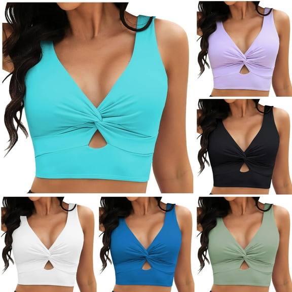 Kiittyyyy Bikini Tops for Women - Swimsuit Tops for Women Plus Size Clearance Padded Bathing Suit Triangle Vintage Womens Bathing Suit Tops With Underwire