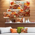 thumbnail image 3 of Brier Rose Abstract Background - Large Floral Canvas Art Print, 3 of 4