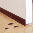 thumbnail image 4 of Soundproof Weather Stripping Door Kit – White - 40 Feet Self Adhesive Weatherstrips– Wind  Dust  Draft & Insect Proof – Insulation - Rubber Door Strips to Seal Door Crack, 4 of 9