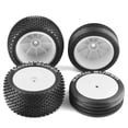 thumbnail image 2 of Remote Control Off-Road Rally Car white 82&87mm Tires 4pcs Replacement for XRAY XB2 Serpent SRX2, 2 of 8