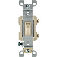 Leviton Mfg 203-RS115-02I 15 Amp Ivory Single Pole Toggle Switch
