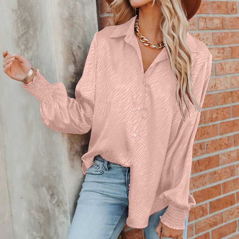Shirt Women's Long-Sleeve Blouse 2022 Spring and Summer Solid Color Cotton  and Linen Button Shirt Cardigan Women,Ivory,XXL