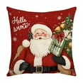 thumbnail image 3 of FeiFu Christmas Printed Pillow Cover Cute Christmas Prints for Home Sofa Bedroom or Living Room Decor Cushion Decorations, 3 of 6
