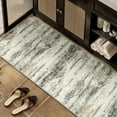 thumbnail image 6 of BERTHMEER 2'x8' Abstract Hallway Runner Rugs Entryway Kitchen Living Room Bedroom Rugs,Non-Slip Machine Washable Rug, Gray and Golden, 6 of 6