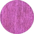 thumbnail image 1 of Ahgly Company Indoor Round Abstract Purple Modern Area Rugs, 4' Round, 1 of 4