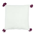 thumbnail image 2 of Cojín Decorativo Home Trends Cuadrado Barras Blanco, 2 of 4