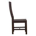 thumbnail image 6 of Pemberly Row Farmhouse Wood Slat Back Side Chair in Brown Finish (Set of 2), 6 of 6