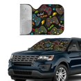 thumbnail image 4 of Bingfone Play Game3 Car Windshield Sun Shade Protector Keep Your Vehicle Cool Sun Shield Visor Cover Foldable For Car Truck Suv-Small, 4 of 9