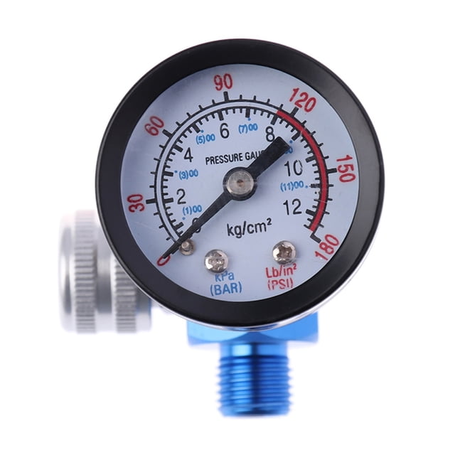 1/4NPT HVLP Spary Gun Regulator Air Pressure Gauge Regulator For Spray Gun ,Easy to Use