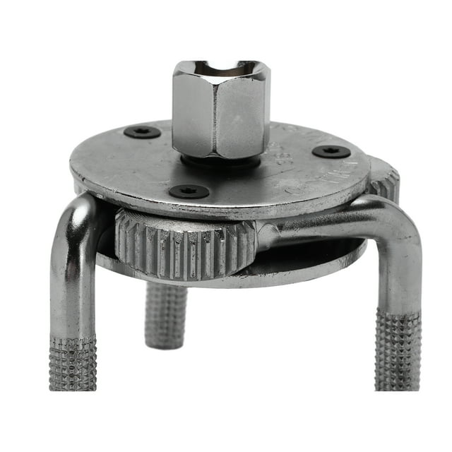 Oil Filter Remover, Universal Steel Oil Filter Wrench 3-Jaw For Auto Car Repairing