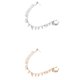 thumbnail image 2 of EeaseMX 2 piercings estilo punk para el tabique nasal, para pendientes colgantes, cadena con borlas de rombo, piercing para la nariz, piercing para el cuerpo (dorado), 2 of 8