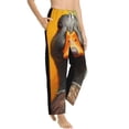 thumbnail image 2 of Balery Colorful Painted Duck print Women's Pajama Pants,Ultra Lightweight Pjs,Lounge Pant-Large, 2 of 9