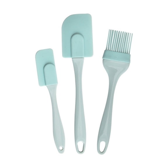 Silicone Spatulas Rubber Scraper Heat Resistant Mini Cooking Spatula Non Stick