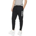 thumbnail image 2 of Daxton Adult Unisex Basic Black Jogger Sweatpants USA Cities States White Letters - Kansas, 3XL, 2 of 5