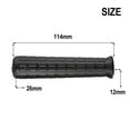thumbnail image 1 of Pack of 2 Wheelbarrow Rubber Handles Round Tubes Black Replacement Handles, 1 of 10