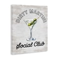 thumbnail image 2 of Stupell Industries Mid-Century Dirty Martini Social Club Canvas Art, 16 x 20, by Lettered and Lined, 2 of 8