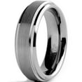 thumbnail image 2 of Metal Masters Tungsten Carbide Mens Unisex Wedding Band Ring Comfort-Fit 6mm, 2 of 7