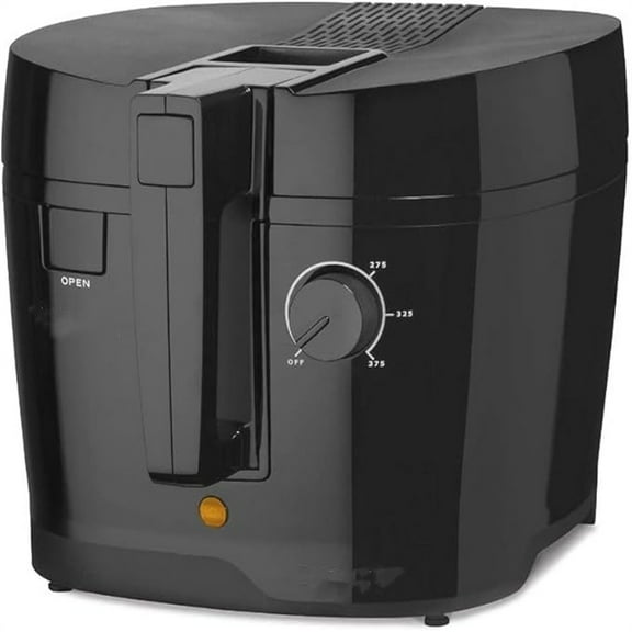 Cool-touch Deep Fryer - Black