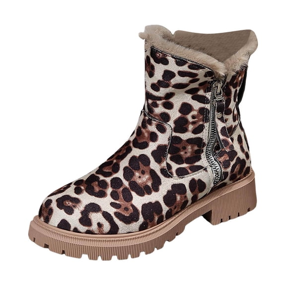 Kcodviy Snow Boots with Warm S Snow Boots for Women and Cosy Women's Leather Womens Snow Boots Size 11Wide Boots Real Wool Winter Boots for Ultimate Comfort Women S Snow Boots Size 6 and Warmth