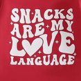 thumbnail image 6 of NOLDARES Baby Toddler Boys Outfits Set 2Pcs Long Sleeve Cute Print Graphic Round Neck Sweatshirt Top Sweatpants Casual Fall Winter Clothes Size:6-12 M,Red, 6 of 6