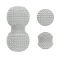 thumbnail image 3 of Unique Bargains 1 Pc Comfortable Peanut Fascia ball  5.12"x2.56" Grey, 3 of 6