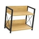 thumbnail image 2 of Organizador De Escritorio Para Hombres, Especiero, Soporte De Mesa, Estante De Exhibición, Escritorio, Estantería, Marrón Claro, 2 of 8