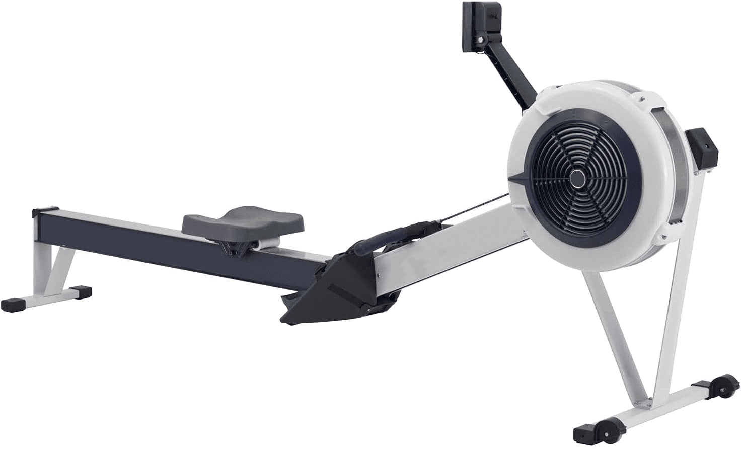 Details about   Rowing Machine Air Rower Air Resistance 10 Level Adjustable Resistance E-Monitor 
