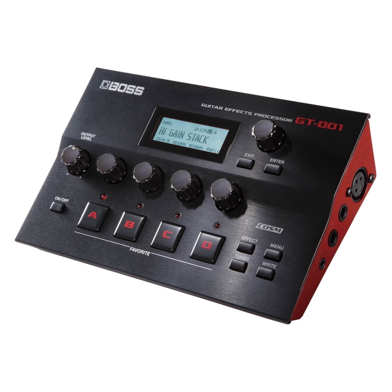 Boss GT-001 Portable Desktop Studio Control Multi Audio Guitar 