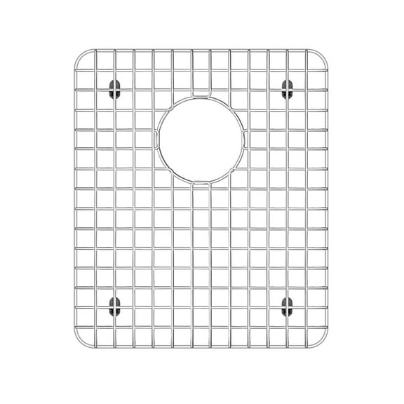 Whitehaus Collection WHNC1517G Stainless Steel Sink Grid- Stainless Steel