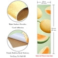 thumbnail image 3 of Cantaloupe Skateboard Grip Tape Stickers (Pack of Two) - Emery Surface/PVC Back Material 8.8x32.6in/22.4x83cm, 3 of 5