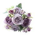 thumbnail image 2 of Artificial Peonies Silk Flowers, Pink Faux Peony Bouquet Florals Arrangements for Farmhouse Home Boho Wedding Table Centerpiece, Fake Plastic Flower Bulk for Vase Decoration, 2 of 6