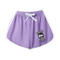 thumbnail image 2 of Monster High girls' short sleeved set, short sleeved T-shirt shorts, sports set, casual set, suitable for children aged 5-13, 2 of 3