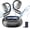 black/b, variant on AI Translation Earbuds Real Time,IPX5 Waterproof Open-Ear Earbuds,Featuring 128 Language Translator,Bluetooth 5.4,Touch Control,Sweat-Resistant & 30-Hour Battery Life for Running,Cycling & Workouts