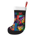 thumbnail image 2 of Gorillaz Christmas Stocking Xmas Decorative Sock Double-Sided Print Hanging Gift Sock For Party & Tree Decoration 1pcs, 2 of 8