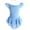 Blue, variant on Dress for Girls Baby Summer Solid Short Sleeve Gymnastics Leotards Dress Girl Dresses Blue 6-7 Years