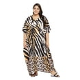 thumbnail image 2 of Oussum Women Plus Size Kaftans Polyester Long Maxi Caftan Gown Evening Casual Dress Online, 2 of 8