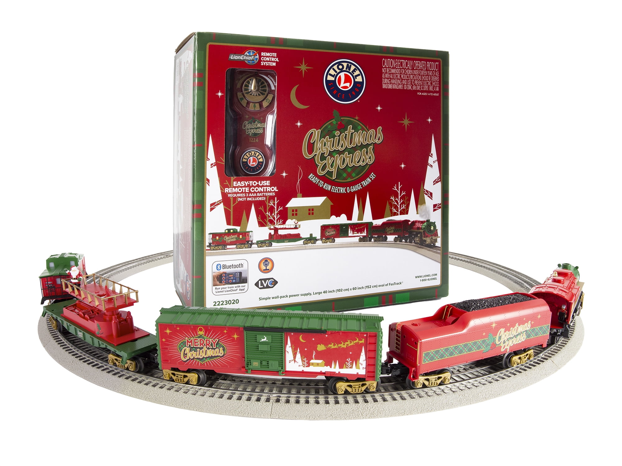 Lionel santa's helper christmas lionchief set new arrivals