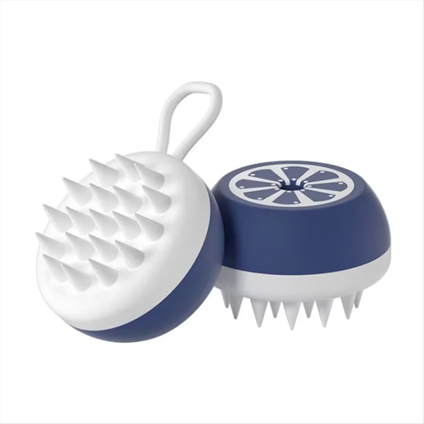 Cepillo de Ducha de Silicona para Mascotas, Ideal para Perros y Gatos, Herramienta de Baño, Masaje y Depilación, Portátil y Ligero A