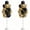 Black Gold Confetti, variant on Balloon Stand Kit Sliver Pink 2 Set For Floor and Table Backdrop Party Decor