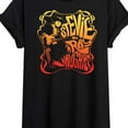 thumbnail image 3 of Stevie Ray Vaughan - Psychedelic - Women's Oversized T-Shirt, 3 of 5
