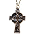 thumbnail image 2 of Cross Pocket Watch Anti-Tarnish Christian Cross Necklace Watch, WP-37, 2 of 7