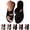 Black-b, variant on Orthopedic Sandals for Women 2026 Comfortable Spring Shoes Beach Flip Flops Casual Mesh Flats Toe Ring Slippers