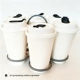 thumbnail image 6 of Collapsible Drink Carrier 6-Cup Holder with Handle – Foldable, Portable, Reusable Beverage Caddy – Travel-Friendly, Spill-Resistant, blue,collapsible drink carrier, 6 of 10