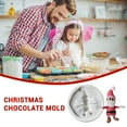 thumbnail image 4 of Jacenvly Outdoor Christmas Decorations Flexible Silicone Cake Molds Santa Claus Decoration Mould Candy Chocolate Home Decor, 4 of 5