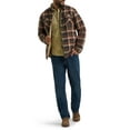thumbnail image 3 of Wrangler® Men's and Big Men's Sherpa Lined Relaxed Fit Heavyweight Shirt Jacket, Sizes S-2XL, 3 of 7