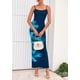thumbnail image 3 of Vestido Maxi Bodycon Floral PRETTYGARDEN para Mujer con Tirantes Finos M, 3 of 8